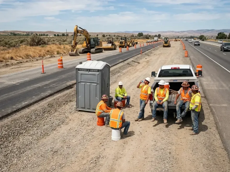 highway-road-construction-crew-007 — frequently asked questions, Porta Potty and Restroom Rentals in Allendale, SC